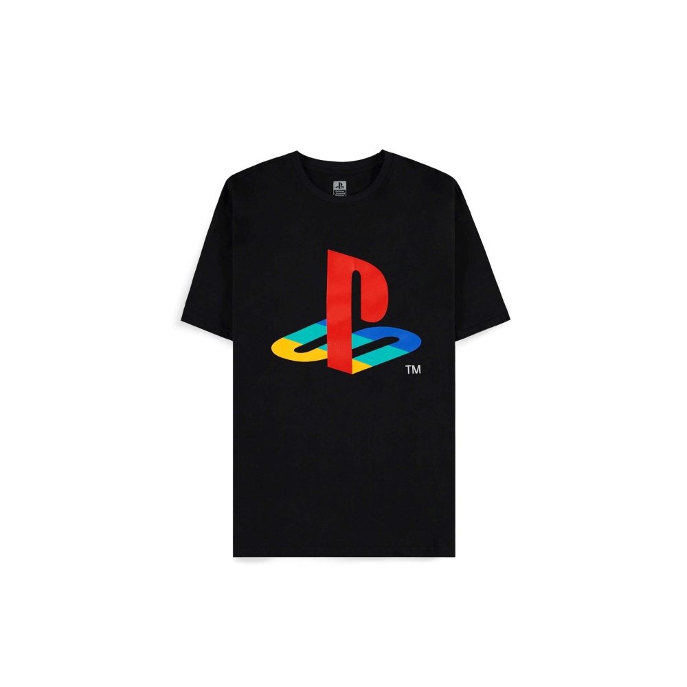 PlayStation - Logo Mens Tshirt - Black